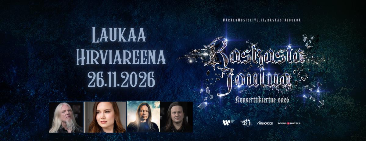 Raskasta Joulua 2026